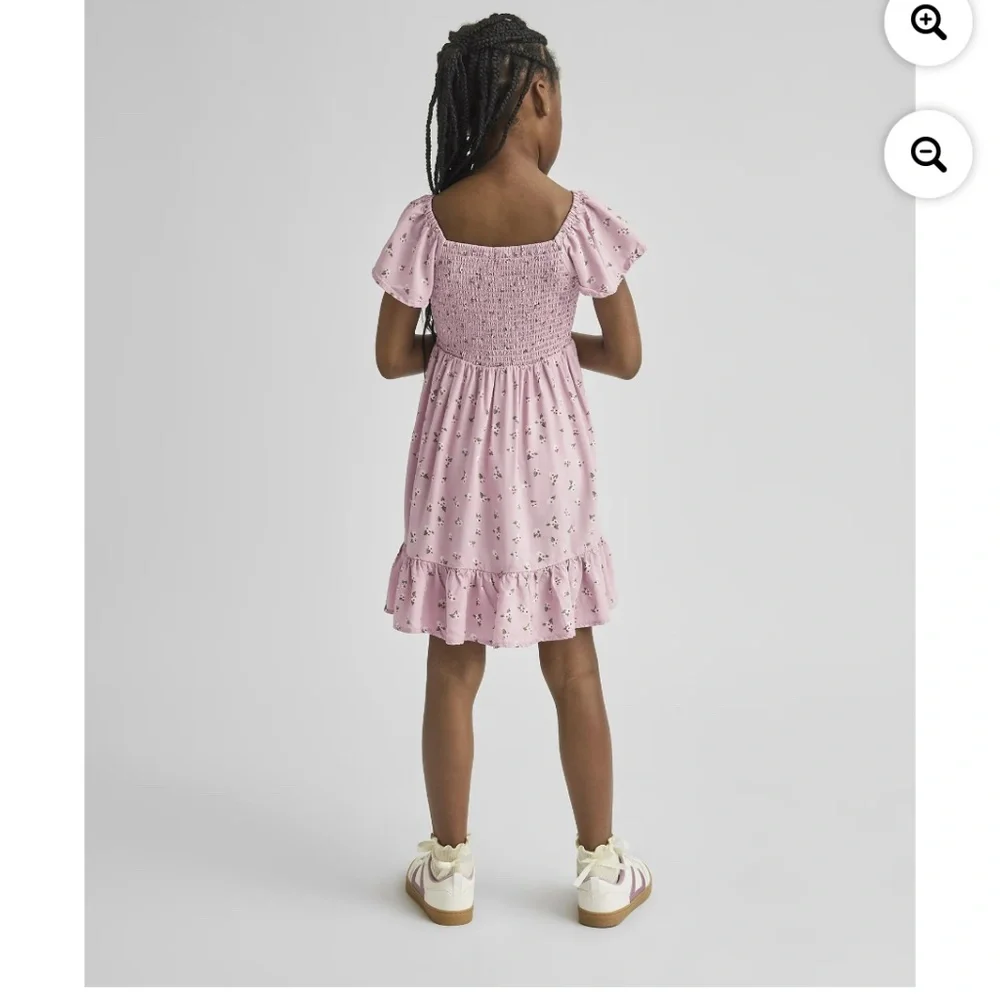 The Children’s Place Girls Lilac Floral Dress Size XL (14) NWT